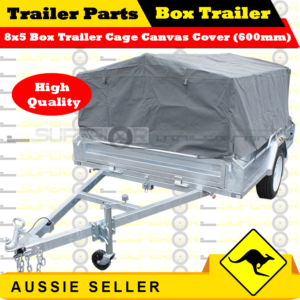 Superior 8X5 TRAILER CAGE CANVAS COVER (900mm)