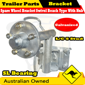 Spare Wheel Bracket 5 Studs Land Cruiser Swivel Beach Lauching SL Bearing