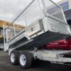 10x6 Galvanised Hydraulic Tipper Tandem Axle Trailer ATM 3500 KG
