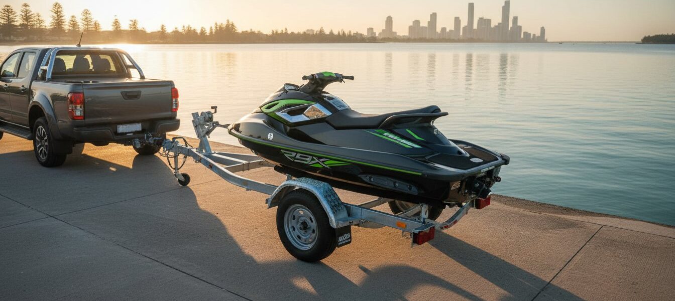 Jet Ski Trailer Setup and Configuration for Australian Waters