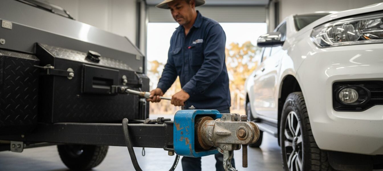Maintaining Poly Block Off-Road Couplings for Reliable Towing