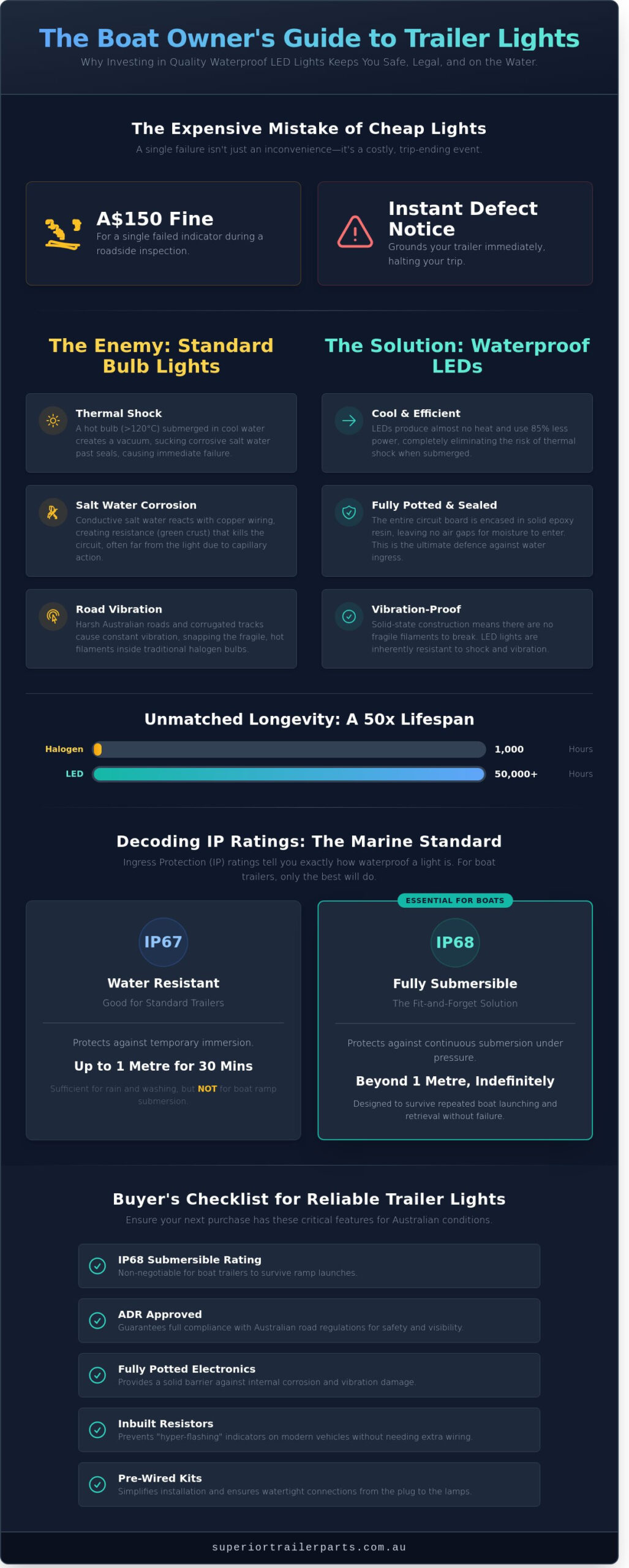 Waterproof LED Trailer Lights: A Buyer’s Guide for Australian Conditions