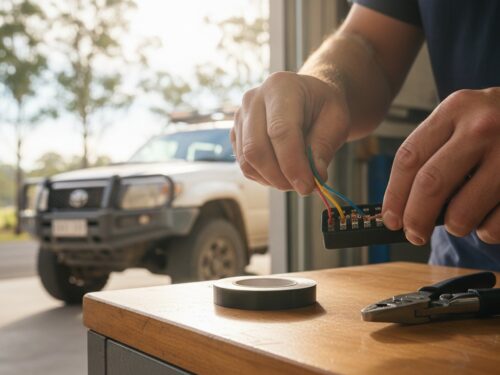 12 Pin Flat Plug Wiring Diagram and Australian Towing Standards