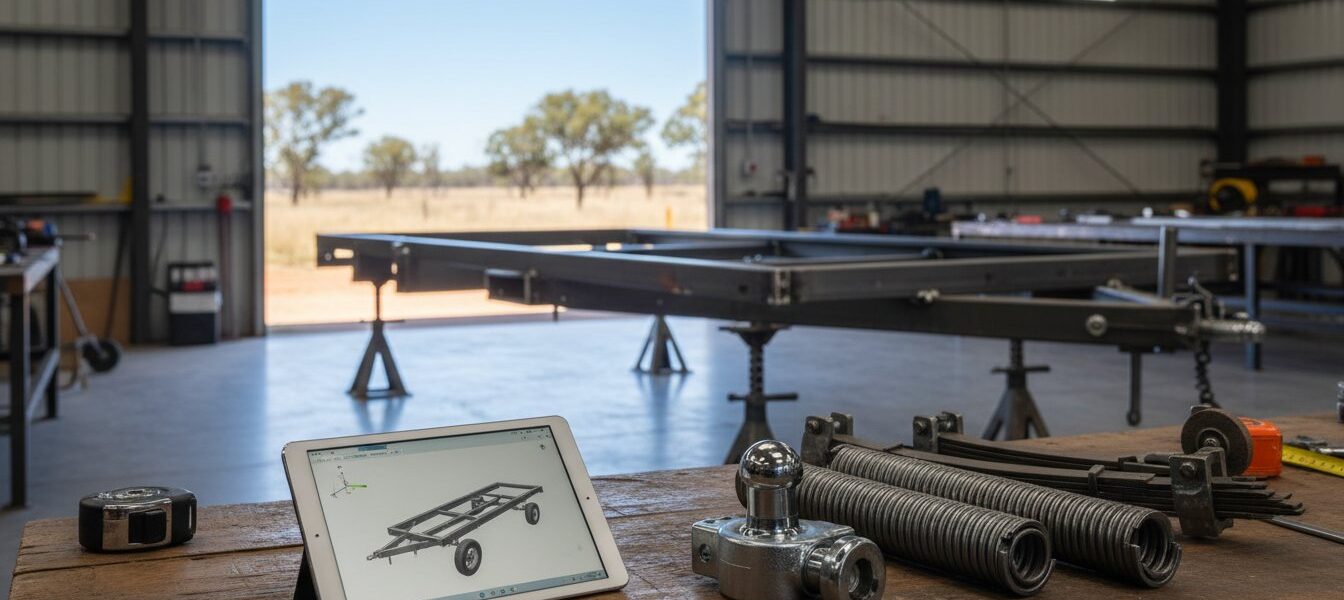 8x5 Tandem Trailer Build Plans: Engineering and Component Selection