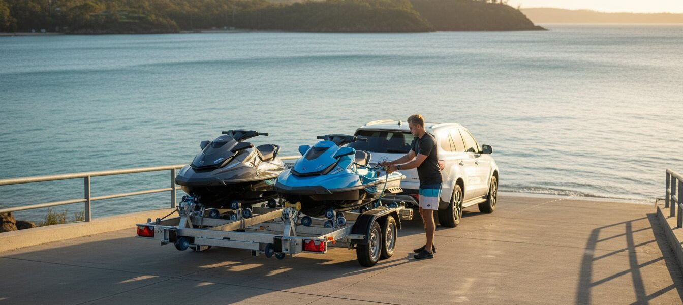 Choosing a Dual Jet Ski Trailer for Sale in Australia