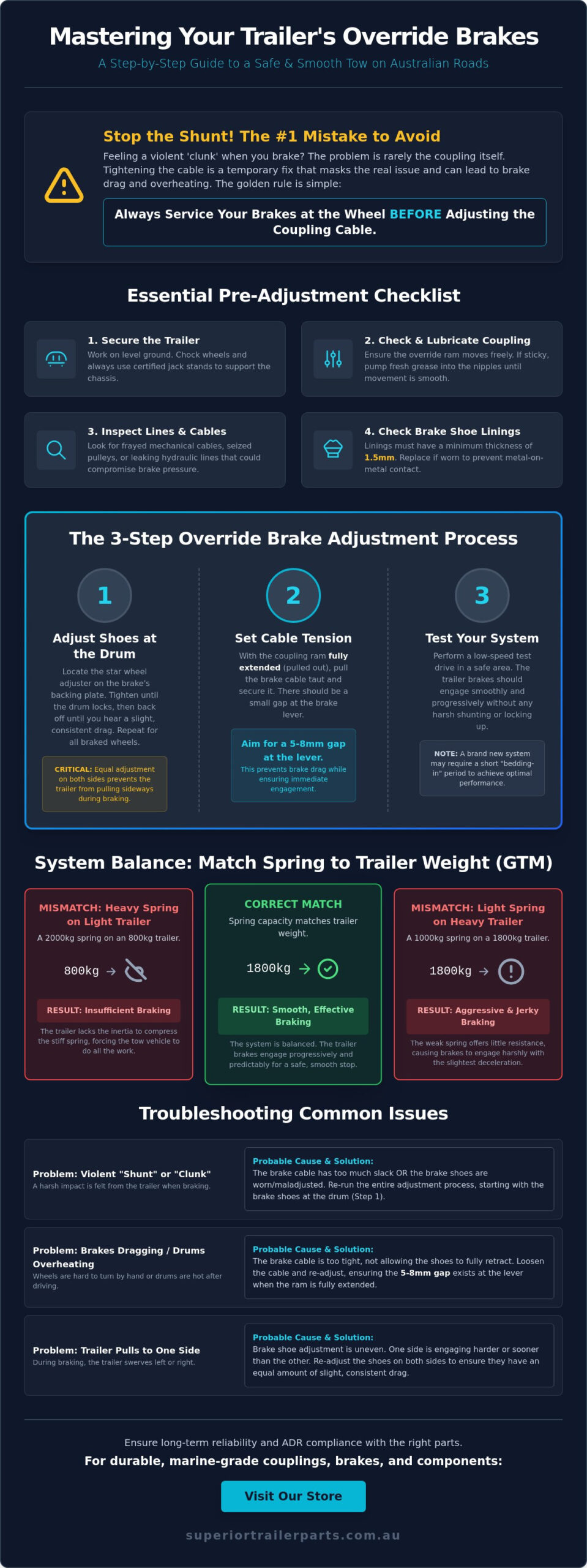 Essential Guide to Override Brake Coupling Adjustment