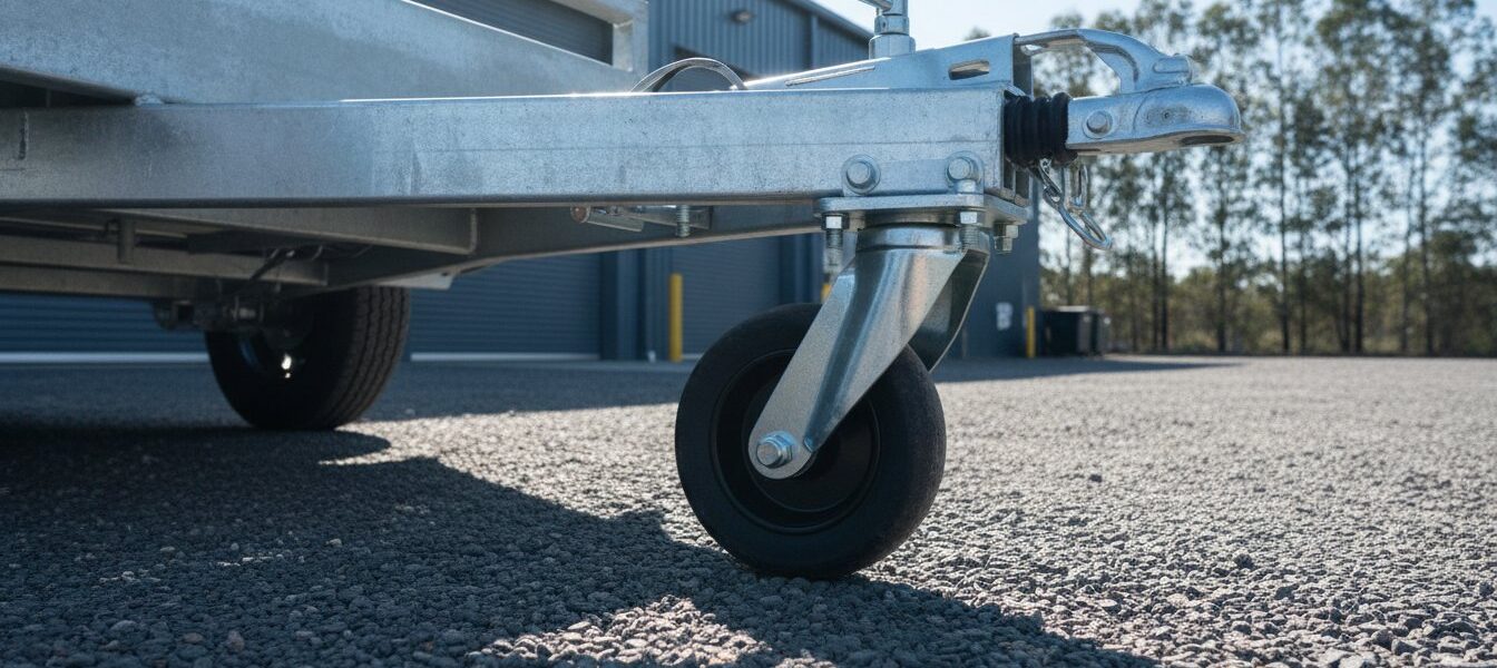 Heavy Duty Jockey Wheel Selection for Tandem Trailers